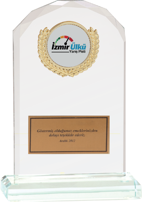 - Cam Plaketler - CM-005 B - 12x18 cm