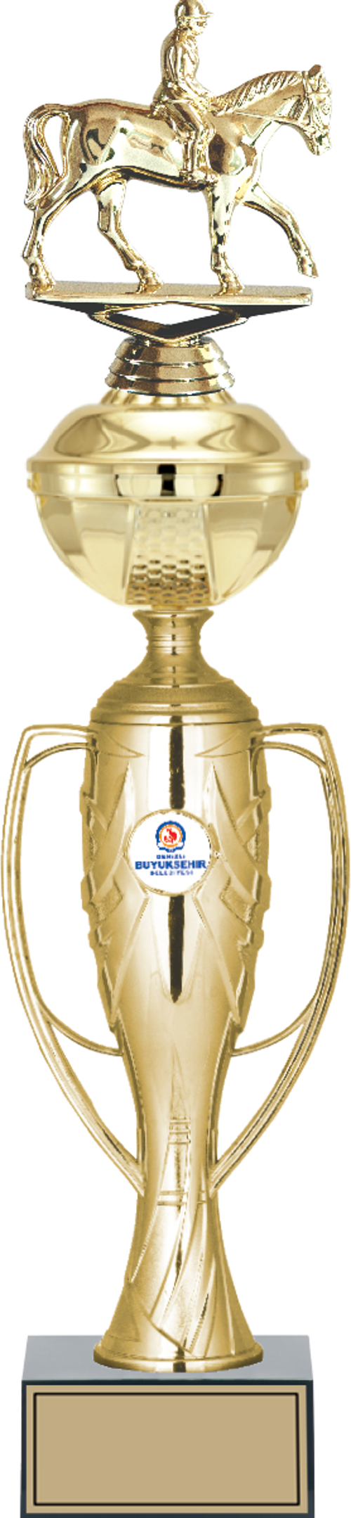 - Figürlü Kupalar - At / Binici Figürlü Kupalar FG-071 B - 49 cm
