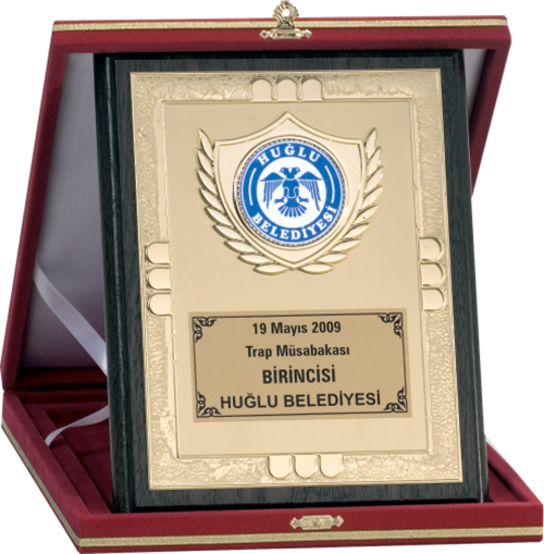 - Ahşap Plaketler - PL-025 A - 18x24 cm
