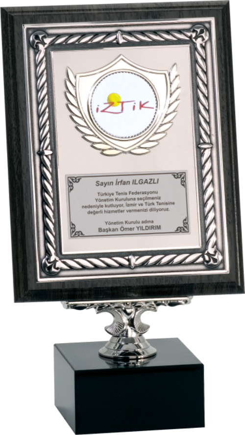 - Ahşap Plaketler - PL-086 A - 18x24 cm