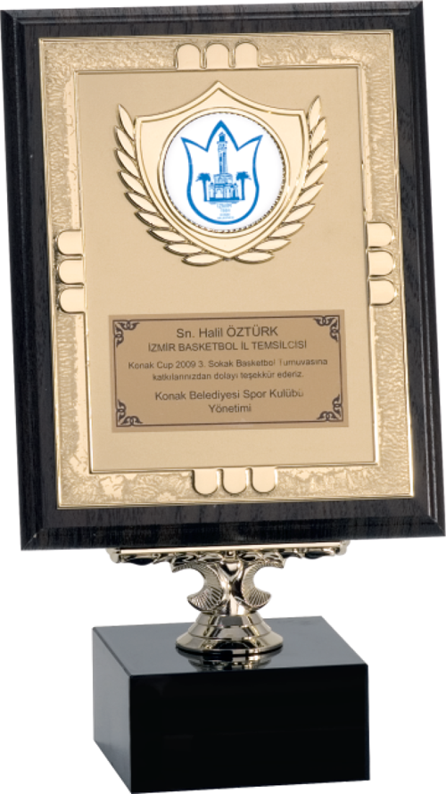 - Ahşap Plaketler - PL-026 A - 18x24 cm