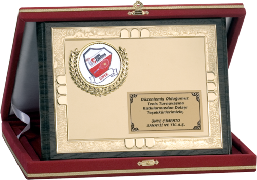 - Ahşap Plaketler - PL-027 A - 18x24 cm