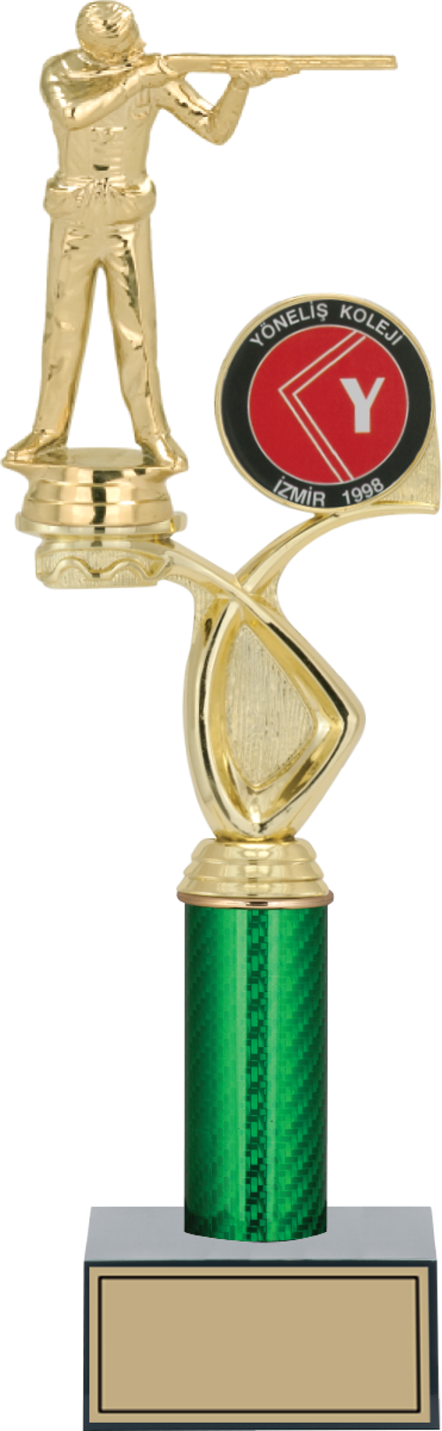 - Figürlü Kupalar - Atıcı Figürlü Kupalar FG-018 B - 37 cm