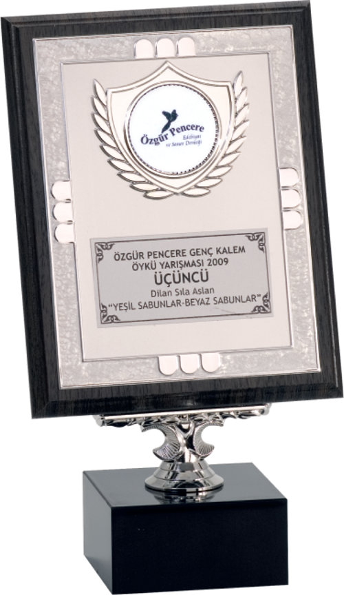- Ahşap Plaketler - PL-030 A - 18x24 cm