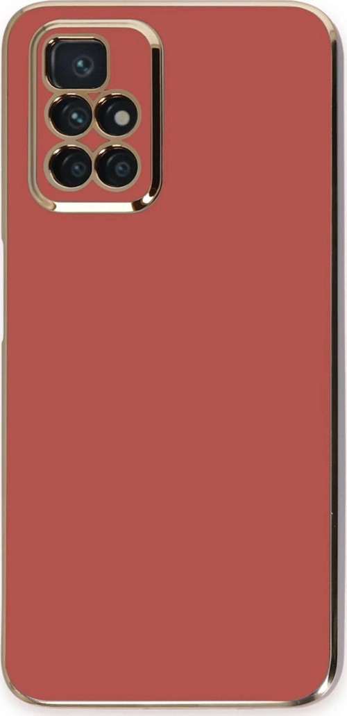 Xiaomi Redmi 10 2022 Kılıf Volet Silikon - Kırmızı