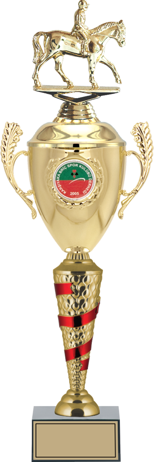 - Figürlü Kupalar - At / Binici Figürlü Kupalar FG-082 C - 55 cm