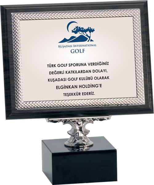 - Ahşap Plaketler - PL-092-M A - 18x24 cm