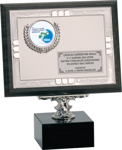 - Ahşap Plaketler - PL-032 A - 18x24 cm