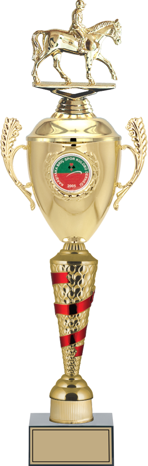 - Figürlü Kupalar - At / Binici Figürlü Kupalar FG-084 C - 58 cm