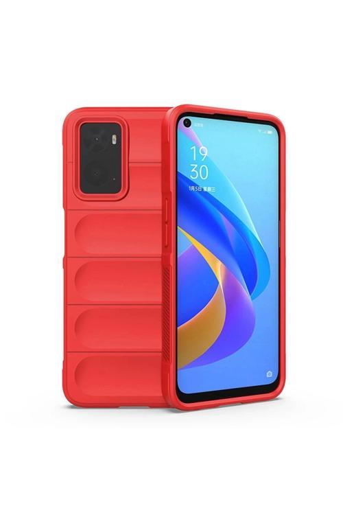 Realme 9i 4G Kılıf Optimum Silikon - Kırmızı