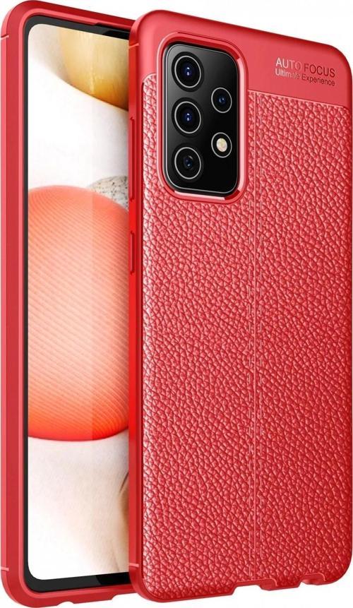 Samsung Galaxy A52 Kılıf Auto Focus Kapak - Kırmızı