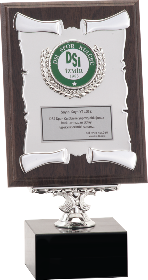 - Ahşap Plaketler - PL-038 B - 15x20 cm
