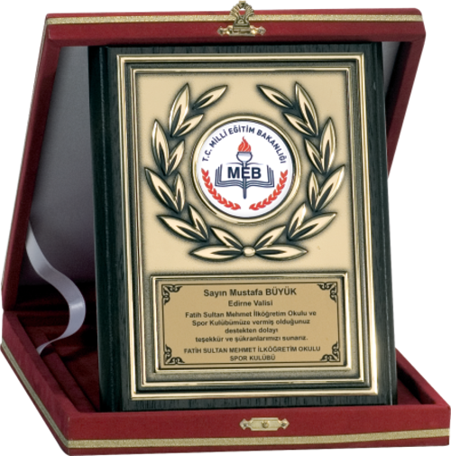 - Ahşap Plaketler - PL-113 B - 15x20 cm