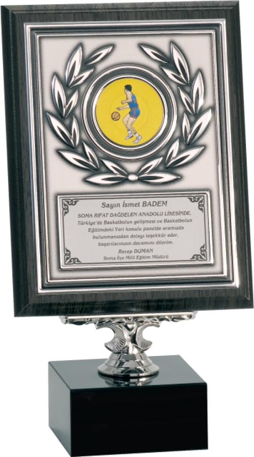 - Ahşap Plaketler - PL-116 A - 18x24 cm