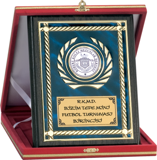 - Ahşap Plaketler - PL-117 A - 18x24 cm