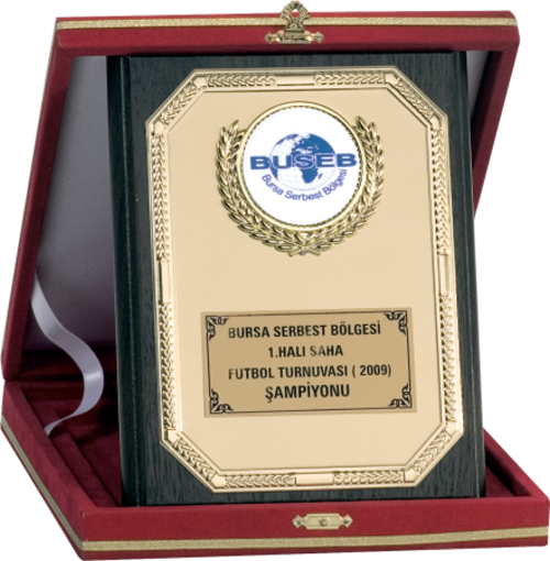 - Ahşap Plaketler - PL-041 B - 15x20 cm