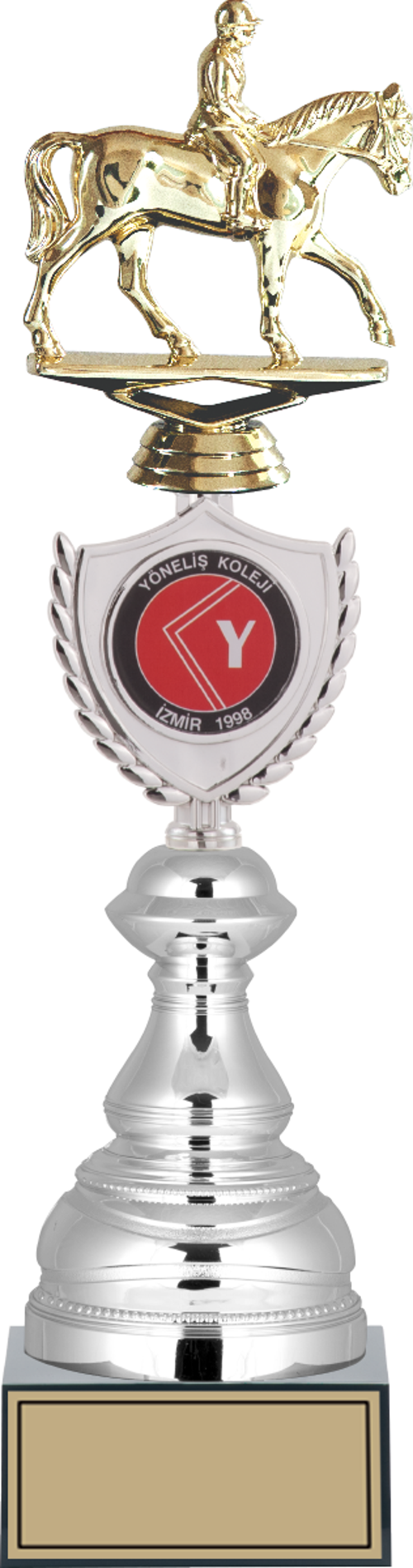 - Figürlü Kupalar - At / Binici Figürlü Kupalar FG-035 A - 41 cm
