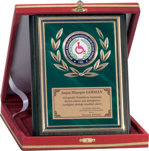 - Ahşap Plaketler - PL-119 B - 15x20 cm