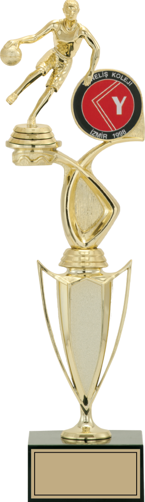 - Figürlü Kupalar - Basketbol Kadın Figürlü Kupalar FG-043 B - 41 cm