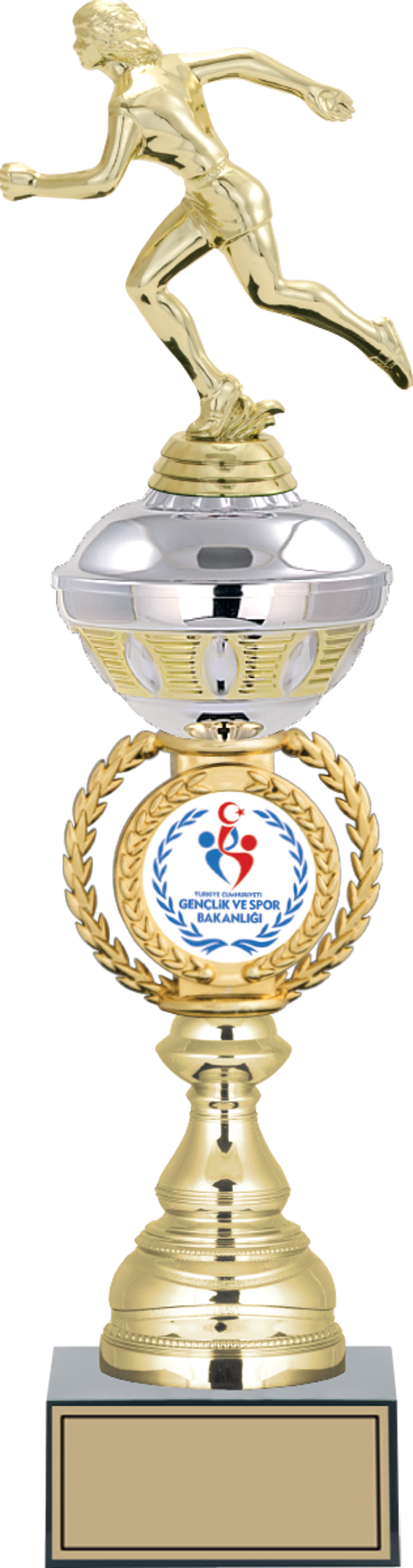 - Figürlü Kupalar - Atletizm Kadın Figürlü Kupalar FG-066 C - 46 cm