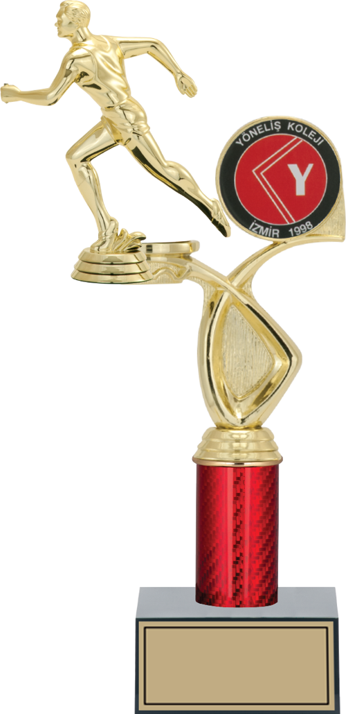 - Figürlü Kupalar - Atletizm Erkek Figürlü Kupalar FG-016 C - 35 cm