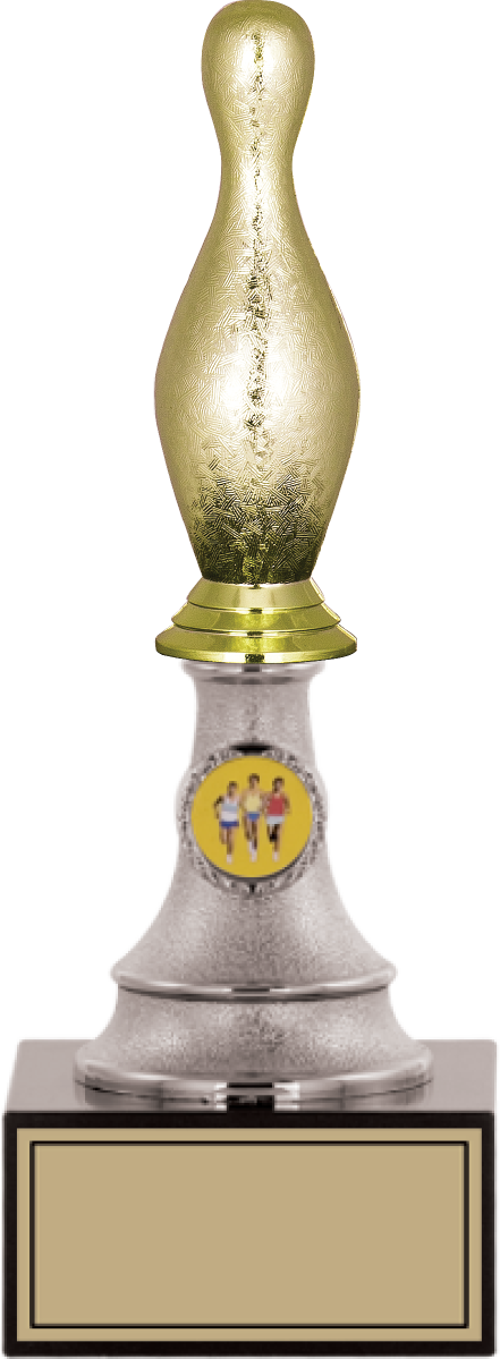 - Figürlü Kupalar - Bowling / Pin Figürlü Kupalar FG-010 B - 27 cm