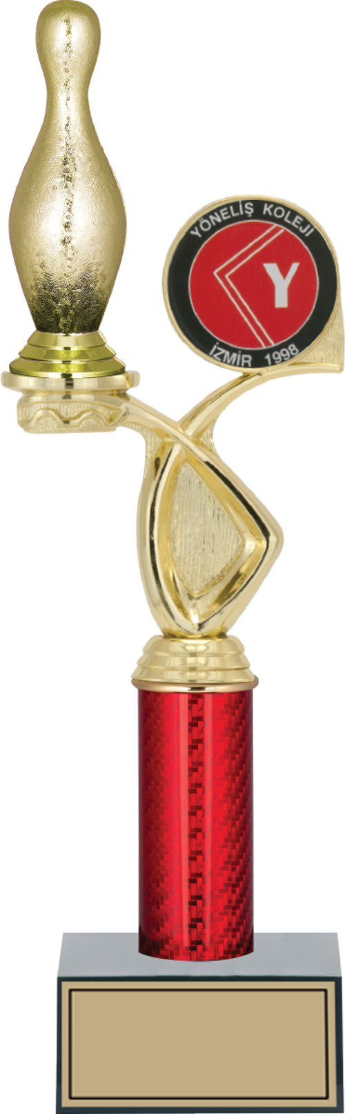 - Figürlü Kupalar - Bowling / Pin Figürlü Kupalar FG-016 B - 37 cm