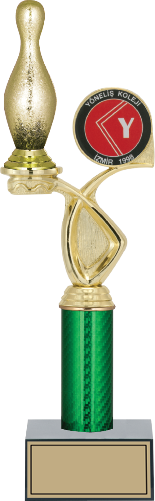 - Figürlü Kupalar - Bowling / Pin Figürlü Kupalar FG-018 B - 37 cm