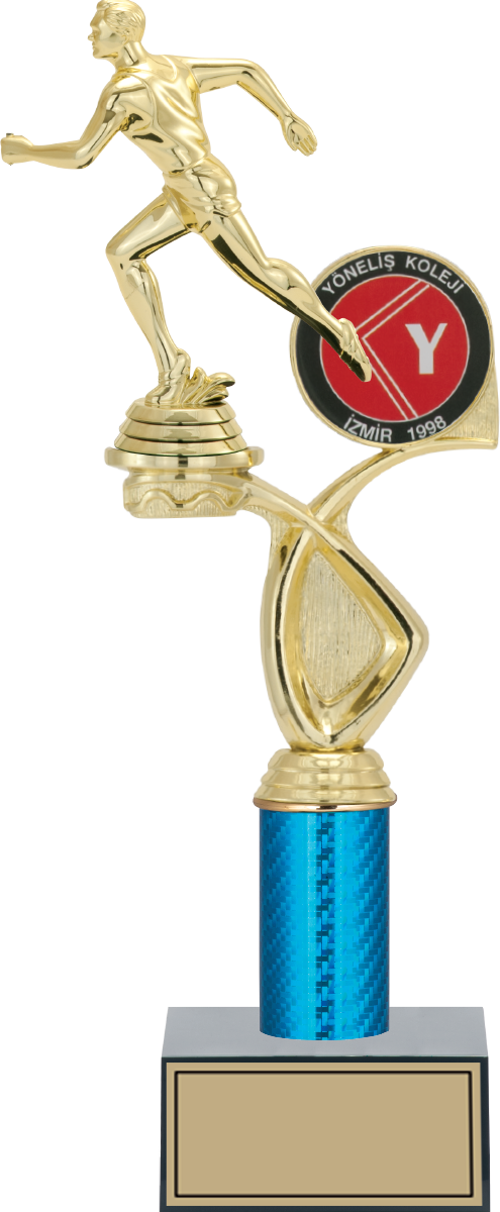 - Figürlü Kupalar - Atletizm Erkek Figürlü Kupalar FG-017 C - 35 cm
