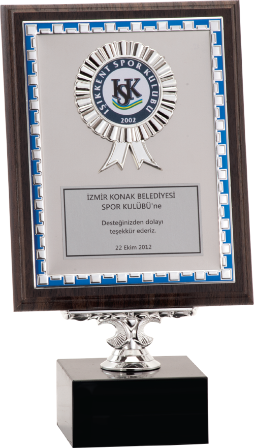 - Ahşap Plaketler - PL-050 A - 18x24 cm