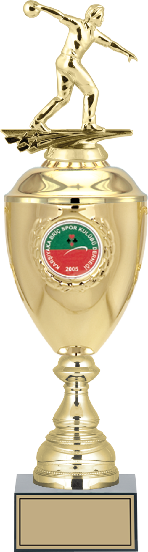 - Figürlü Kupalar - Bowling Erkek Figürlü Kupalar FG-079 C - 47 cm