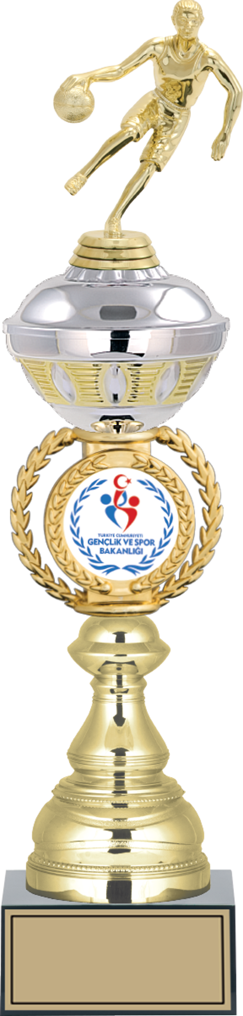 - Figürlü Kupalar - Basketbol Kadın Figürlü Kupalar FG-066 B - 45 cm