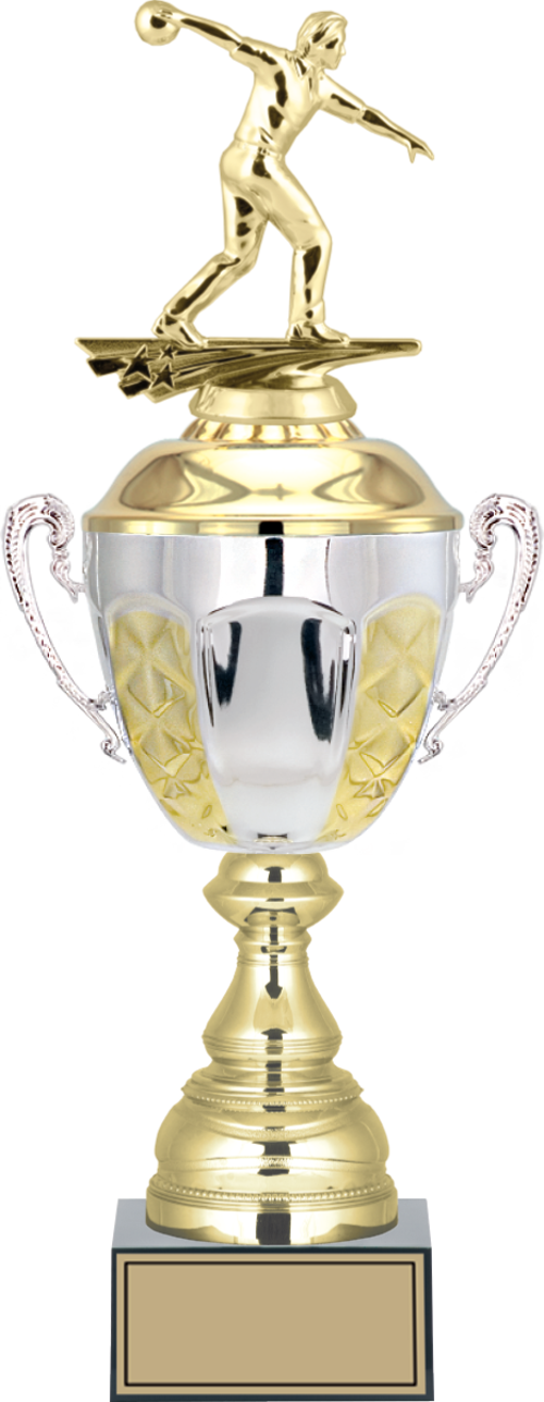 - Figürlü Kupalar - Bowling Erkek Figürlü Kupalar FG-087 B - 46 cm