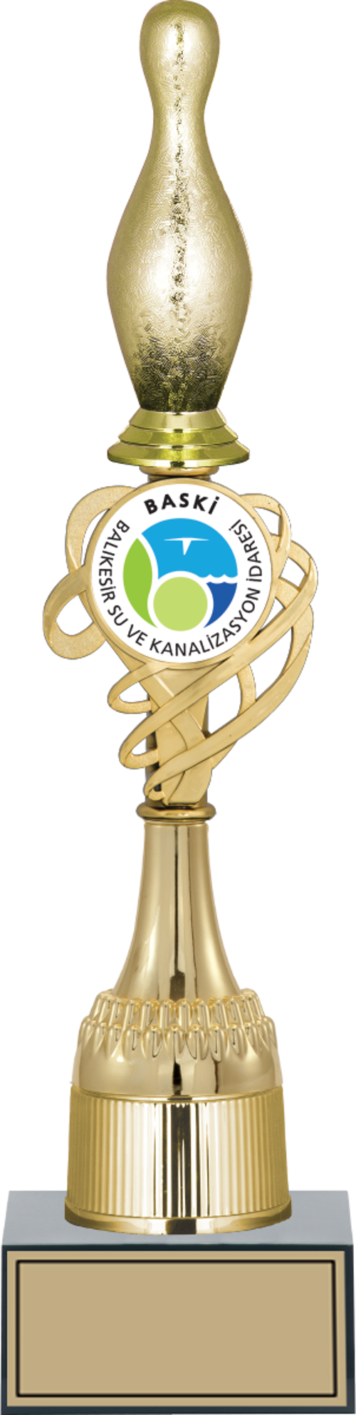 - Figürlü Kupalar - Bowling / Pin Figürlü Kupalar FG-033 B - 40 cm