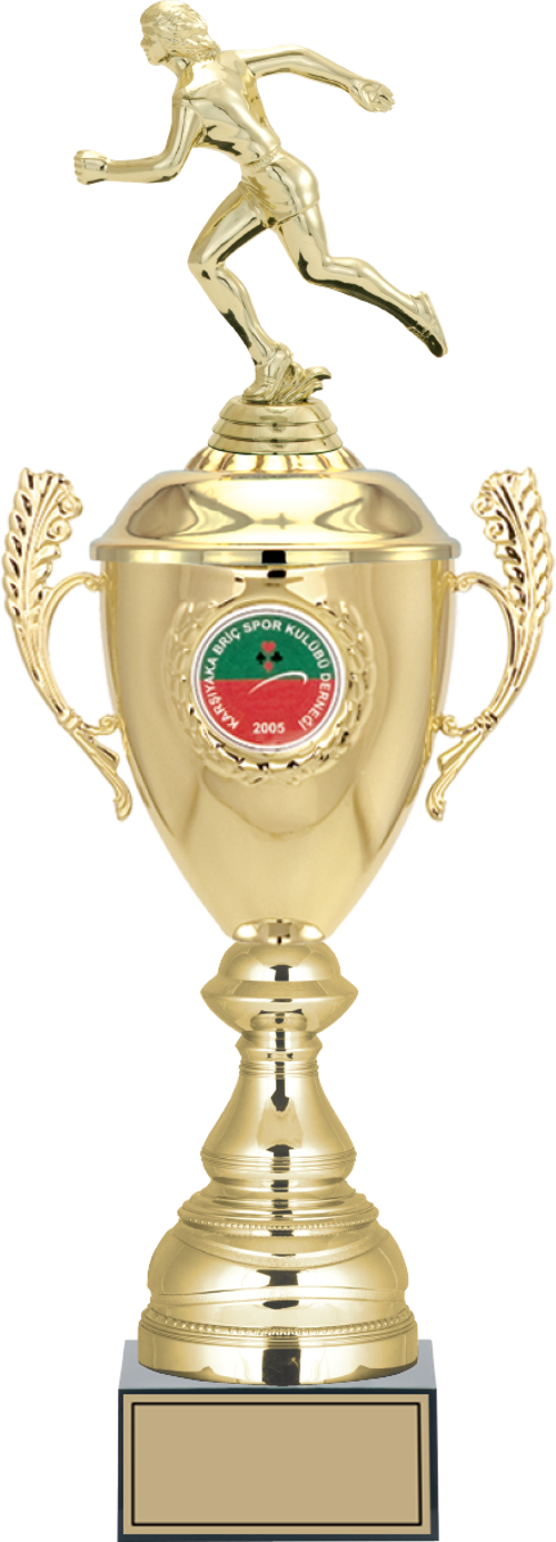 - Figürlü Kupalar - Atletizm Kadın Figürlü Kupalar FG-080 A - 51 cm