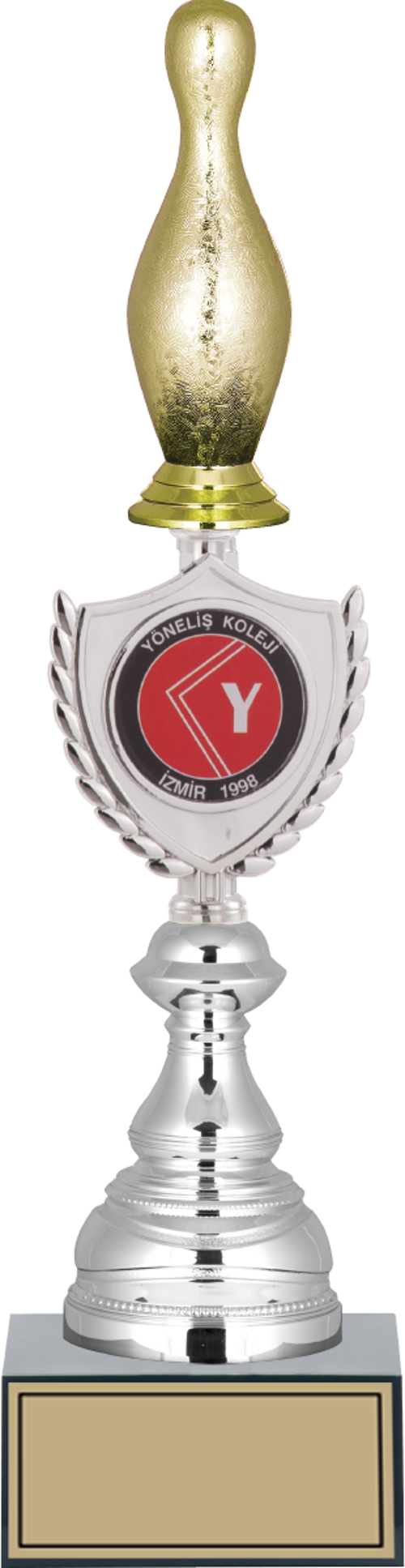 - Figürlü Kupalar - Bowling / Pin Figürlü Kupalar FG-035 C - 39 cm