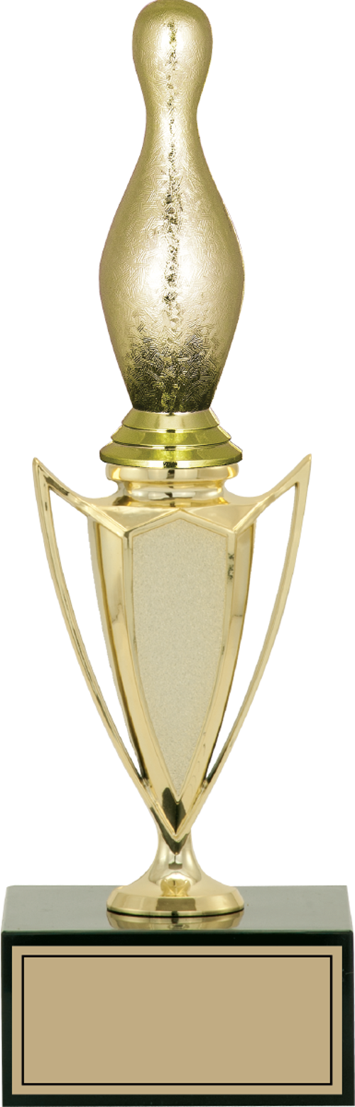 - Figürlü Kupalar - Bowling / Pin Figürlü Kupalar FG-039 C - 31 cm