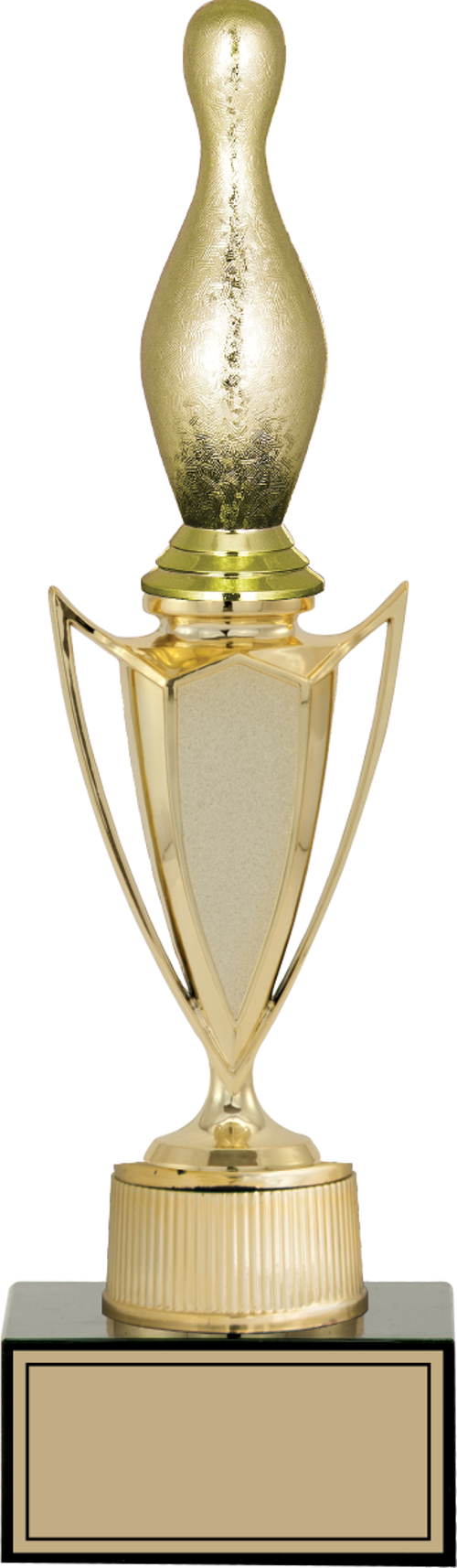 - Figürlü Kupalar - Bowling / Pin Figürlü Kupalar FG-040 C - 34 cm