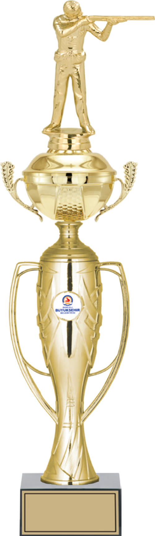 - Figürlü Kupalar - Atıcı Figürlü Kupalar FG-072 B - 50 cm