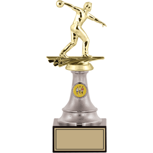 - Figürlü Kupalar - Bowling Erkek Figürlü Kupalar FG-010 A - 28 cm