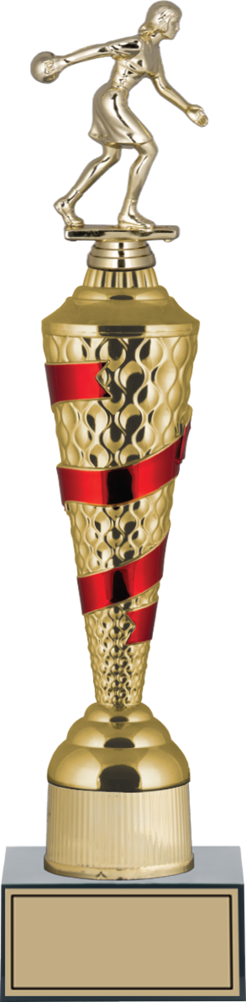 - Figürlü Kupalar - Bowling Kadın Figürlü Kupalar FG-028 B - 44 cm