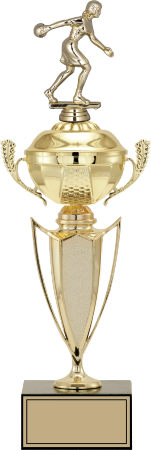 - Figürlü Kupalar - Bowling Kadın Figürlü Kupalar FG-068 B - 42 cm