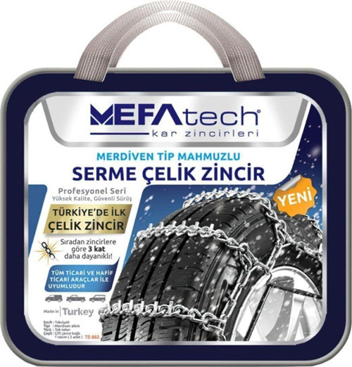 Kar Zinciri 225/50/r16 Merdiven Tipi Mahmuzlu Serme Suv Minibüs