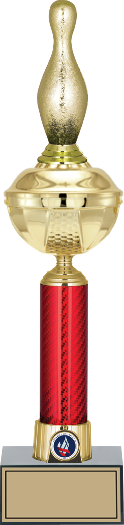 - Figürlü Kupalar - Bowling / Pin Figürlü Kupalar FG-053 A - 46 cm