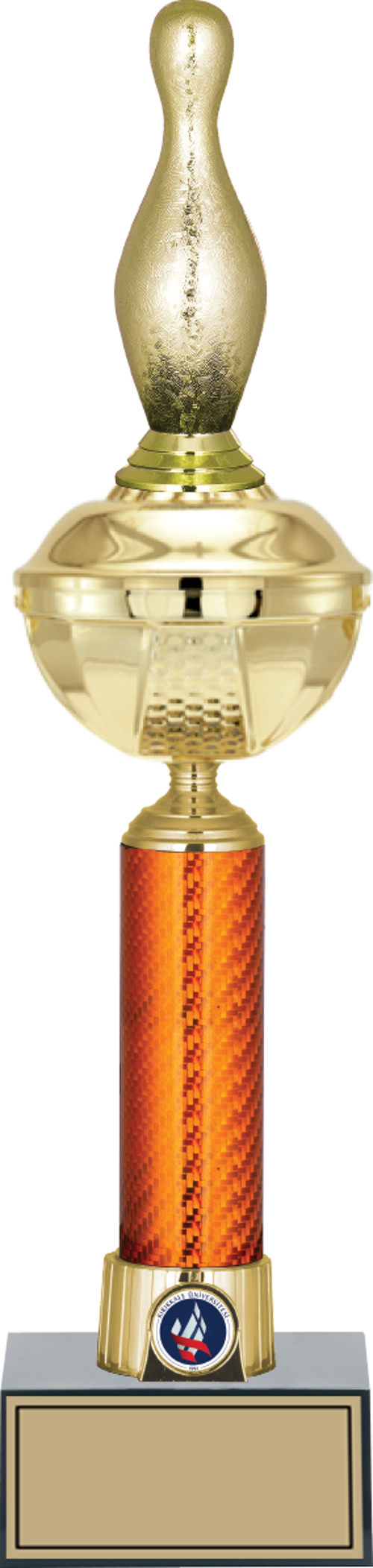 - Figürlü Kupalar - Bowling / Pin Figürlü Kupalar FG-055 A - 46 cm