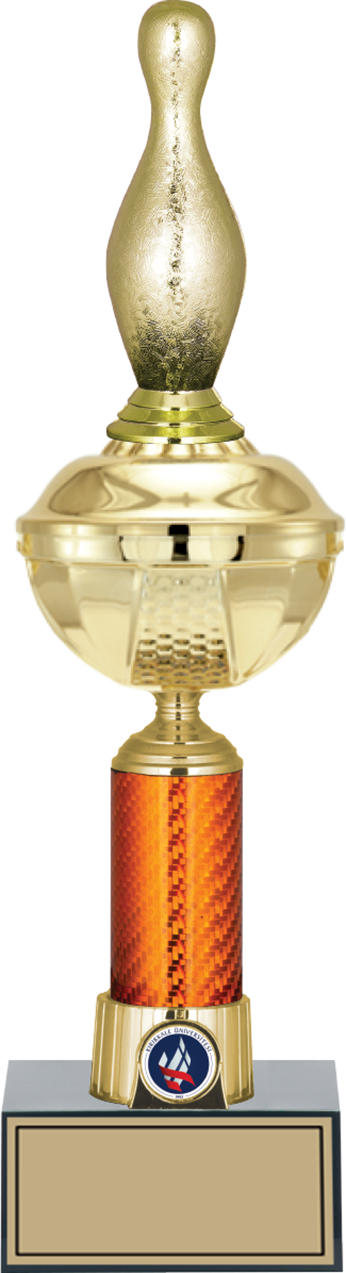 - Figürlü Kupalar - Bowling / Pin Figürlü Kupalar FG-055 C - 41 cm