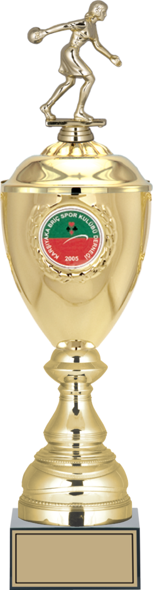 - Figürlü Kupalar - Bowling Kadın Figürlü Kupalar FG-079 A - 49 cm