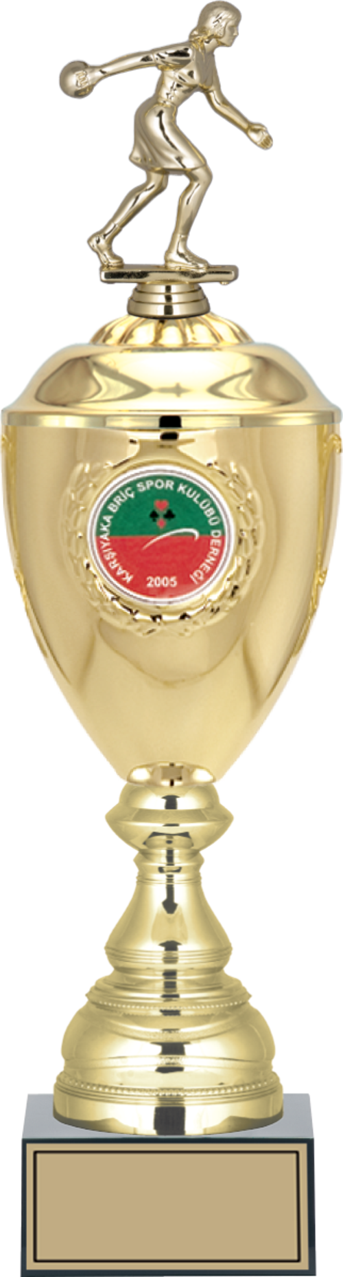 - Figürlü Kupalar - Bowling Kadın Figürlü Kupalar FG-079 B - 47 cm