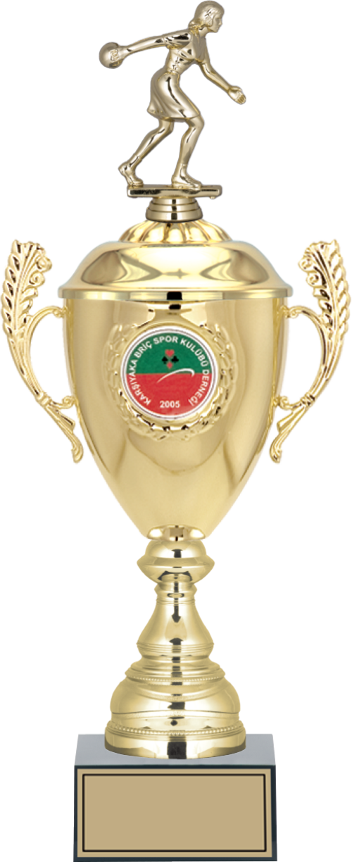 - Figürlü Kupalar - Bowling Kadın Figürlü Kupalar FG-080 C - 46 cm