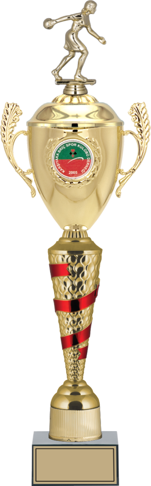 - Figürlü Kupalar - Bowling Kadın Figürlü Kupalar FG-084 B - 62 cm